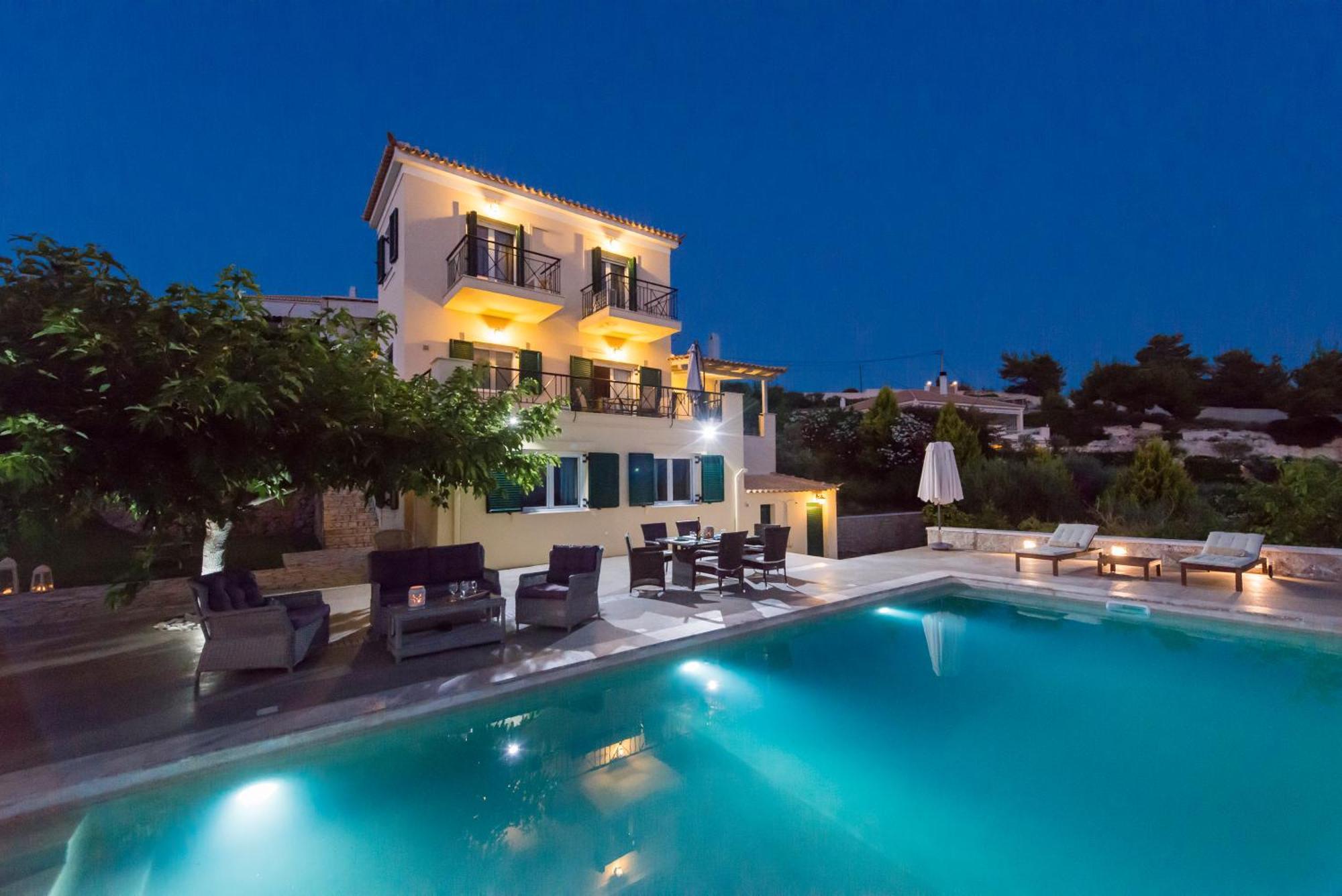 Myrtoan Pelagos Villa Порто Хели Экстерьер фото
